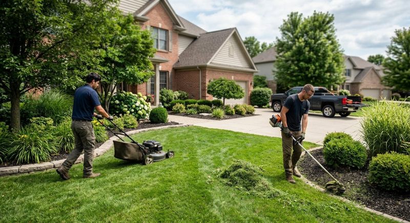 Lawn Mowing and Trimming